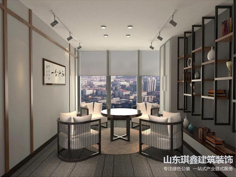 濟南辦公室裝修合理利用空間布局節約成本兼顧高級感